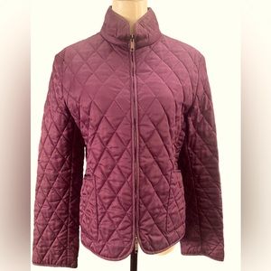 Vintage Burberry Quilted Jacket - Size S (US 6) Made in England